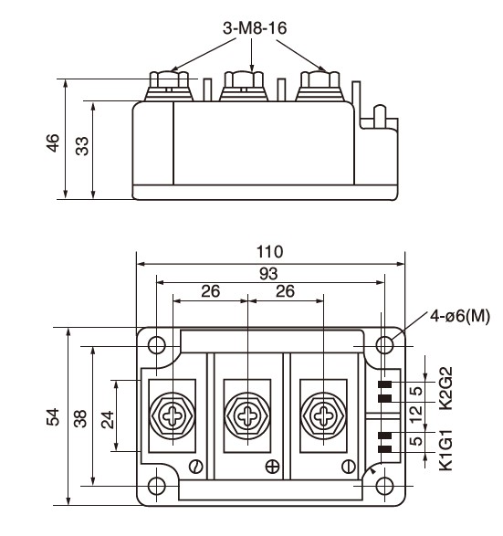 OVERALL DIMENSIONS 401F-1