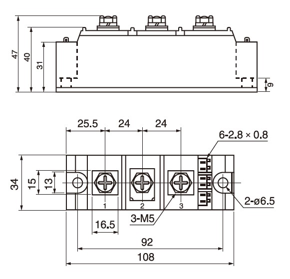 OVERALL DIMENSIONS 104B-1