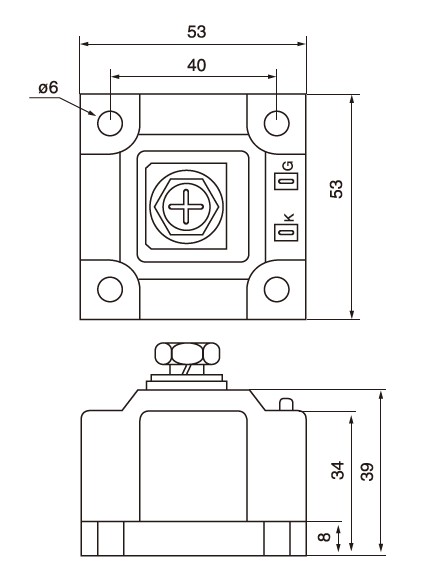 OVERALL DIMENSIONS 100B