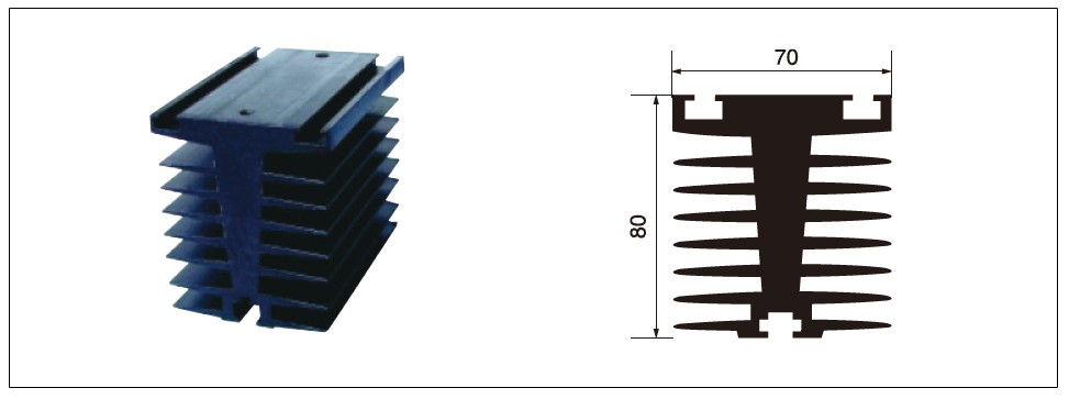 Diagram - heat sink MG-T