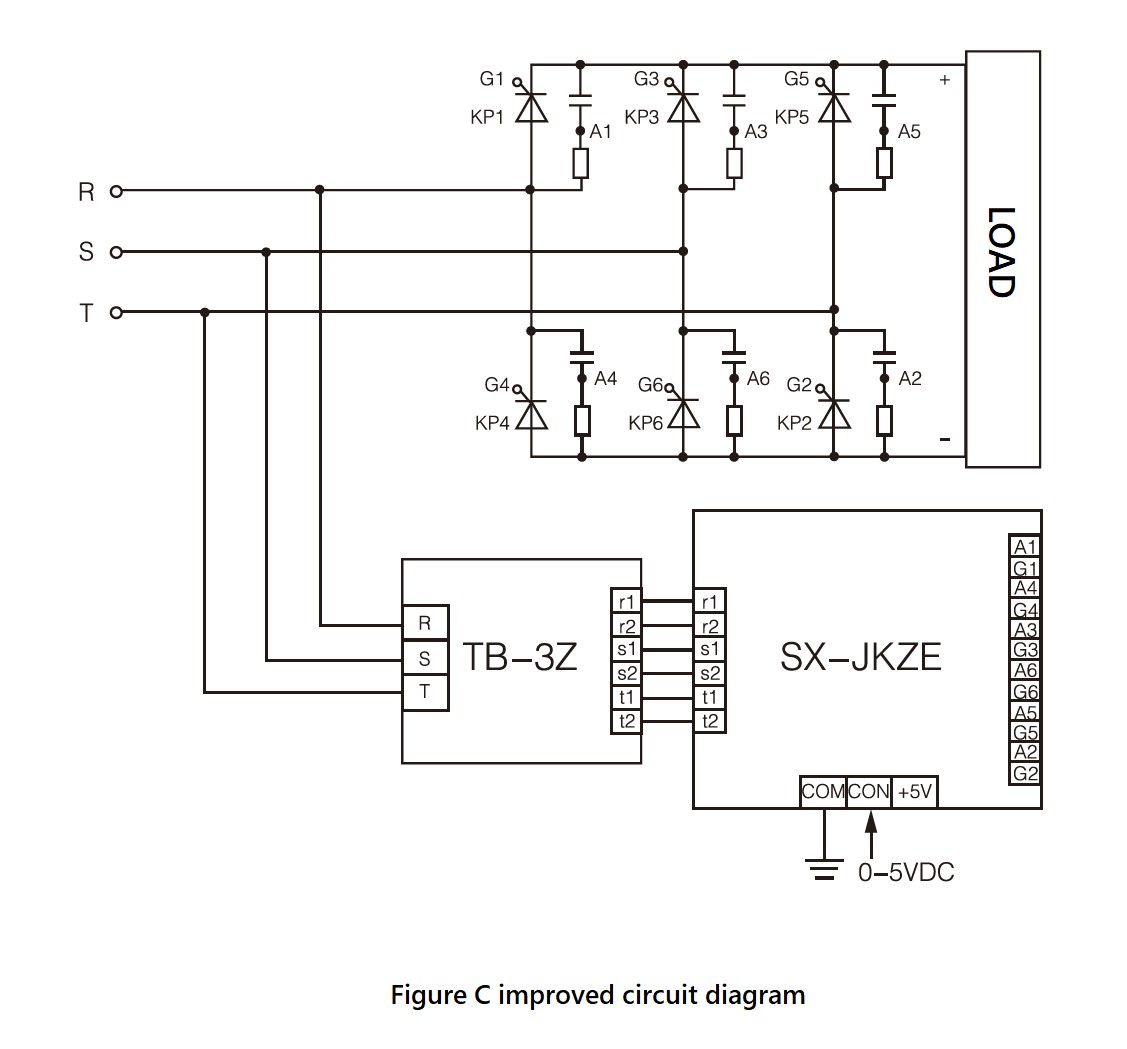 Circuit diagram and Wiring diagram - SX JKZ improved series