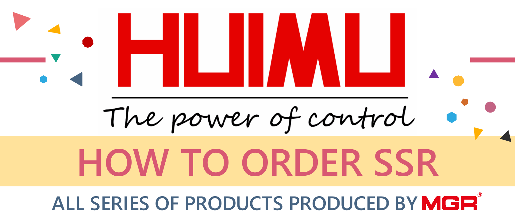 How to order SSR, SSM and heat sink│HUIMULTD How to select (order) solid state relays (SSR), solid state modules (SSM), and heat sink? More detail via www.@huimultd.com