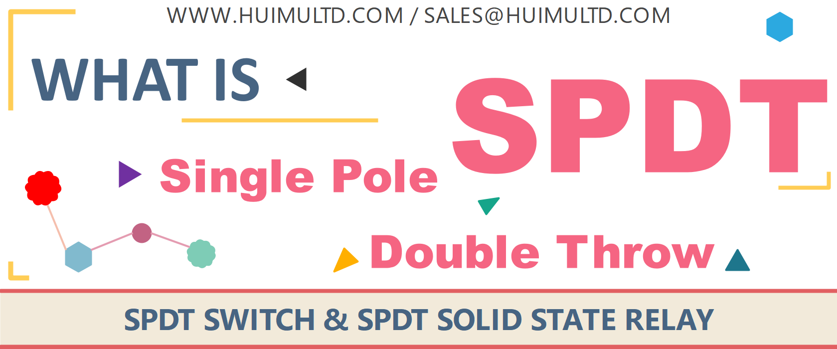 what is a single pole double throw switch and single pole double throw solid state relay?│HUIMULTD switch toggle spdt, spst spdt, spdt contact, spdt relay, spdt switch definition More detail via www.@huimultd.com