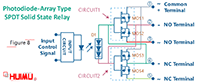 포토 다이오드 어레이 SPDT 솔리드 스테이트 릴레이 회로 다이어그램