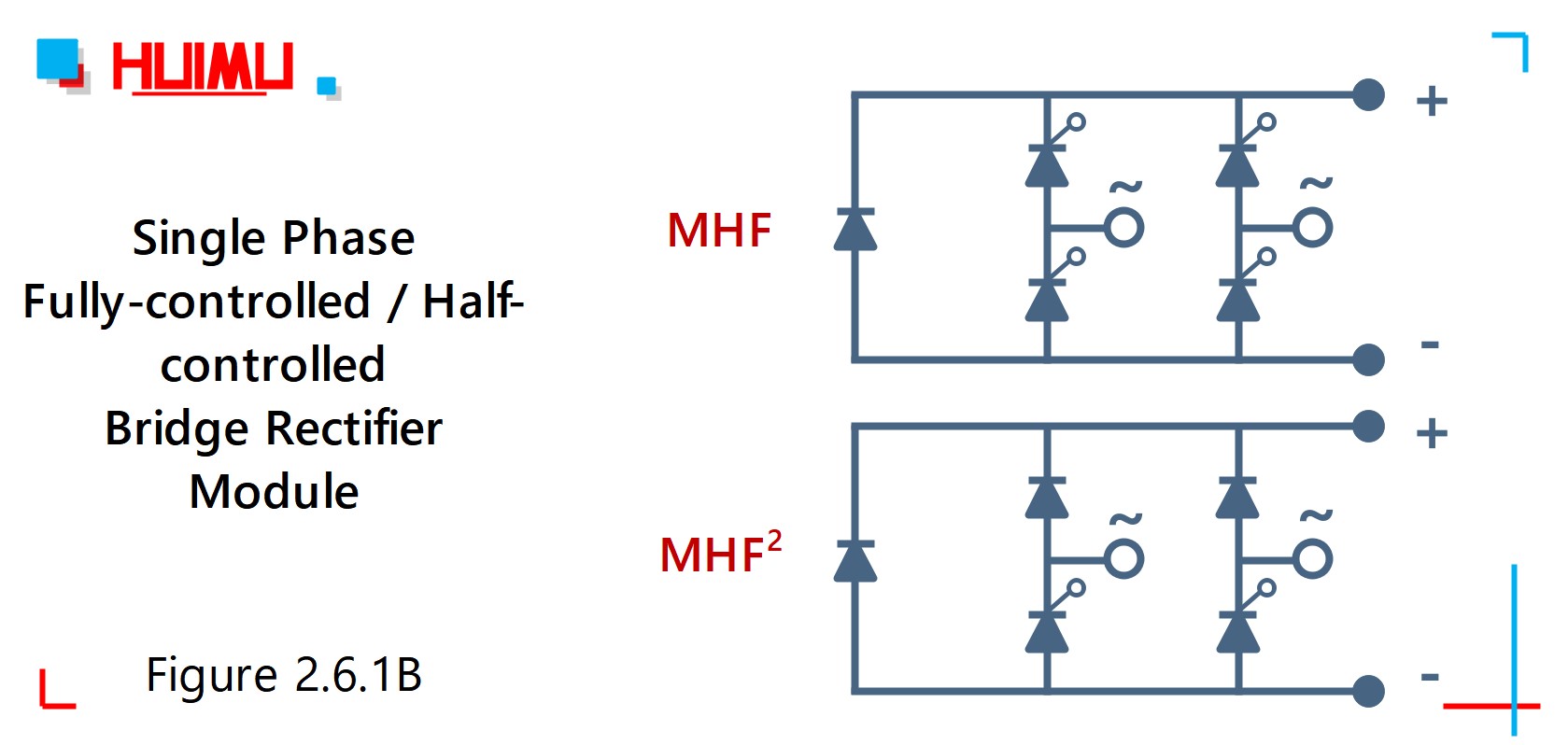 Wiring diagram of MHF seriese