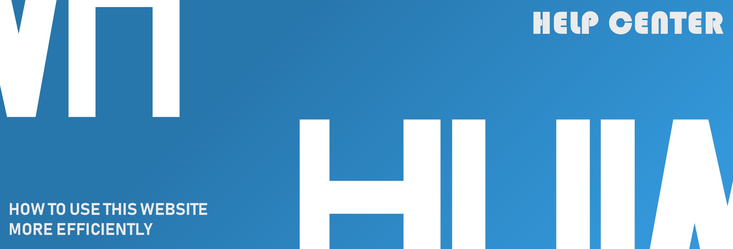 Help Center Banner Help Center Banner