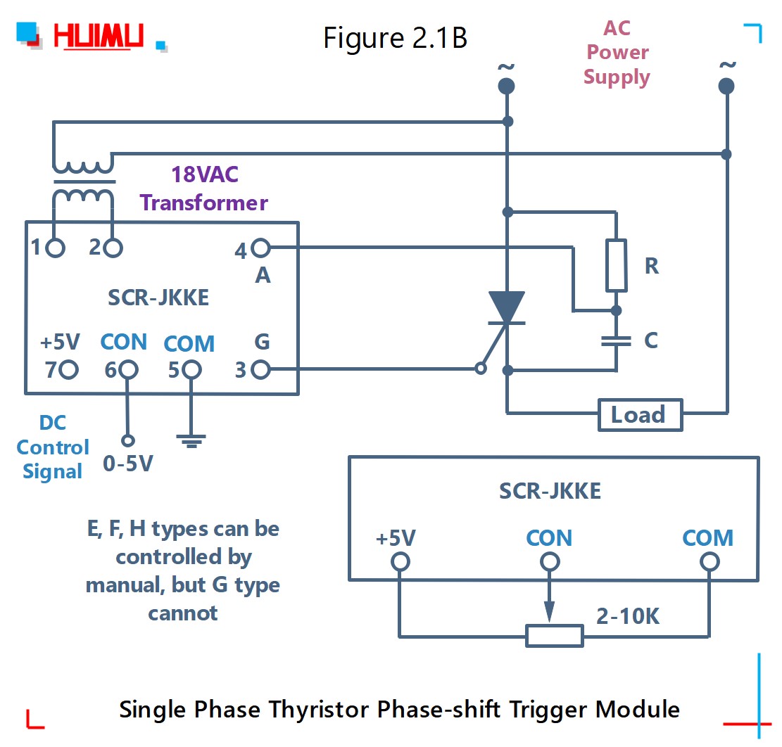 SCR-JKK circuit wiring diagram (static dv/dt improved version)│HUIMULTD How to wire MGR mager SCR-JKK single phase thyristor phase-shift trigger module (static dv/dt improved version)? More detail via www.@huimultd.com