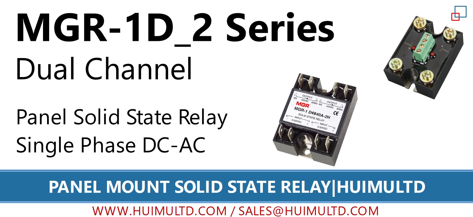 MGR-1D_2 Series Panel Mount Solid State Relay