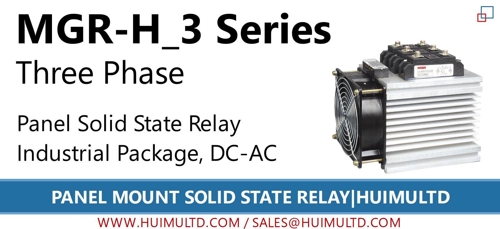 MGR-H_3 Series Panel Mount Solid State Relay