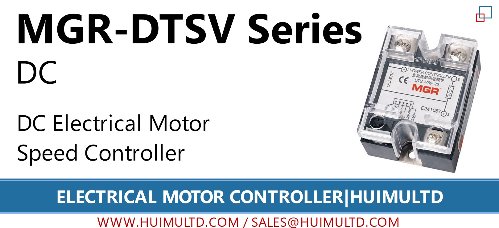 MGR-DTSV Series Electrical Motor Controller