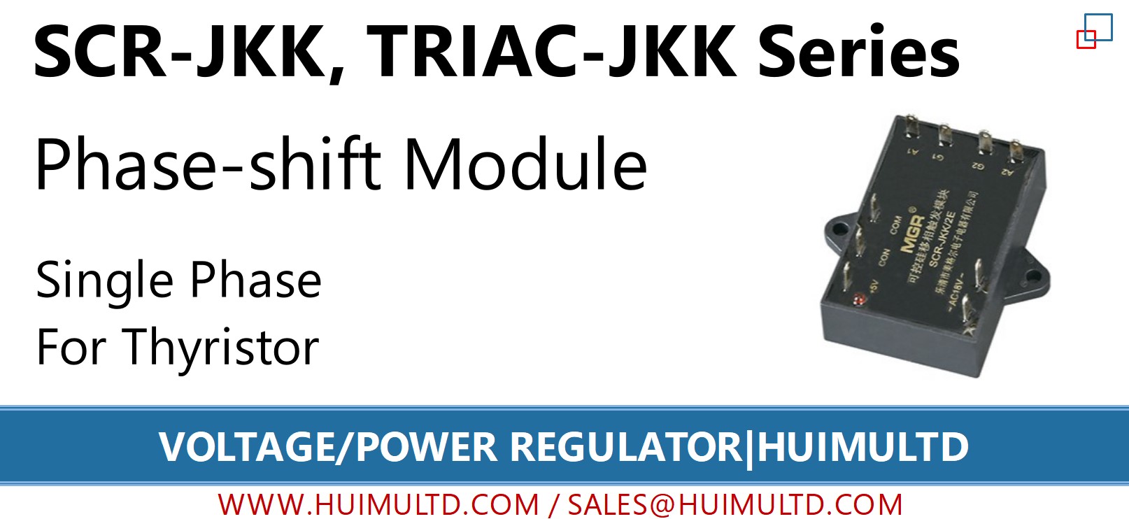 SCR-JKK, TRIAC-JKK Series Voltage Power Regulator
