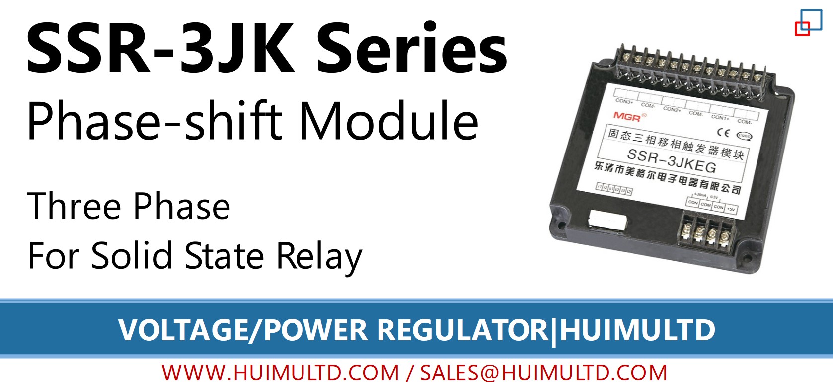 SSR-3JK Series Voltage Power Regulator
