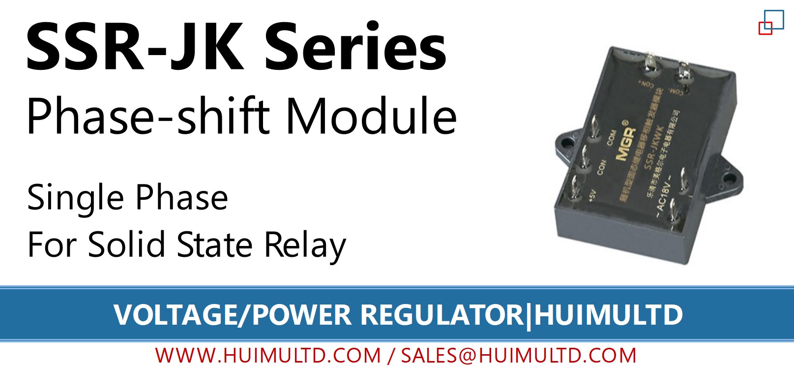 SSR-JK Series Voltage Power Regulator