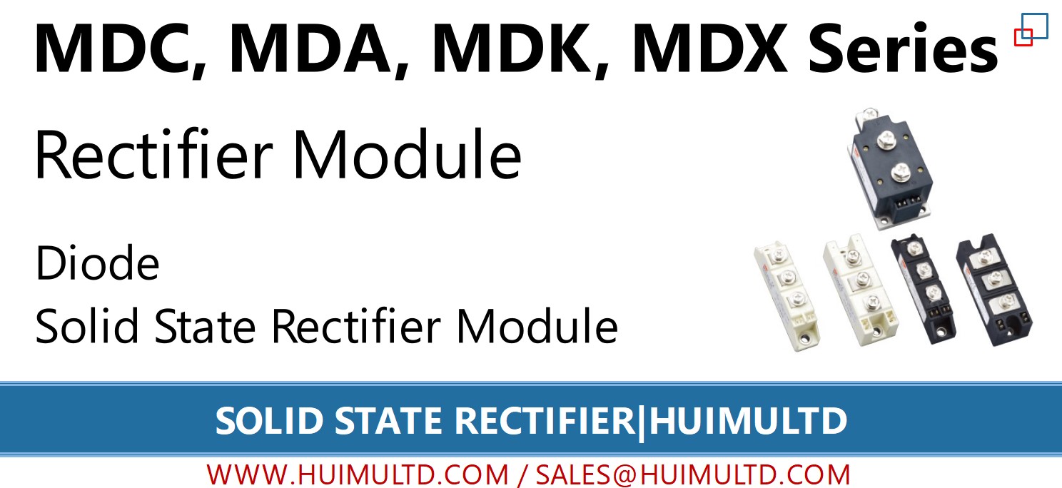 MDC, MDA, MDK, MDX Series Solid State Rectifier