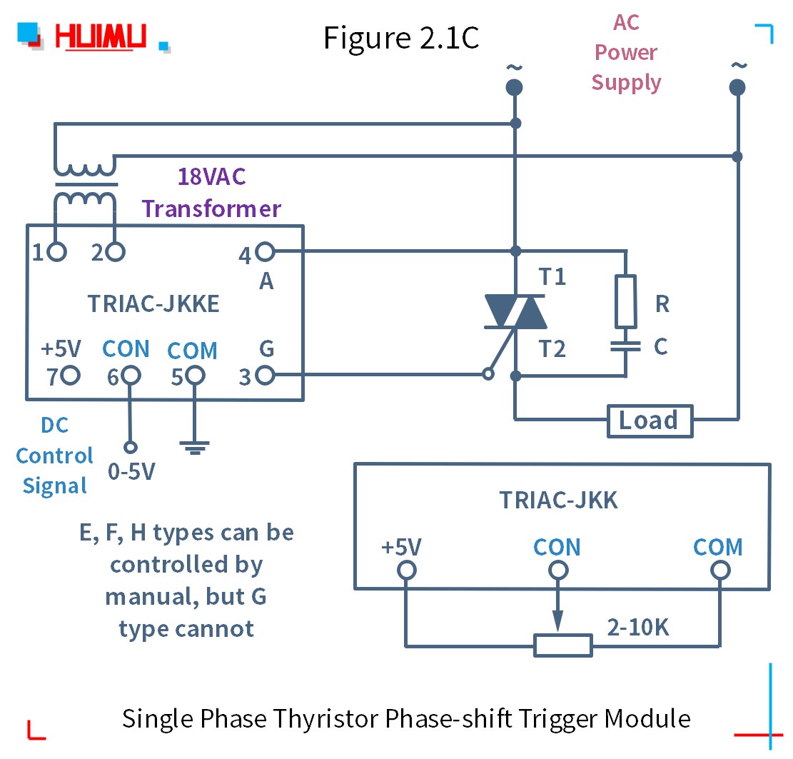 How to wire MGR mager TRAIC-JKK 단상 사이리스터 위상 편이 트리거 모듈? More detail via www.@huimultd.com