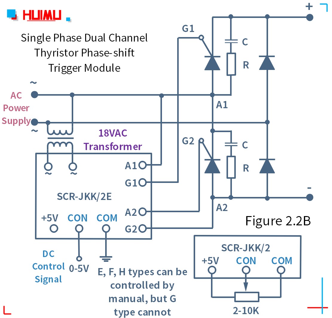 How to wire MGR mager 단상 듀얼 채널 사이리스터 위상 편이 트리거 모듈 (SCR-JKK/2)? More detail via www.@huimultd.com