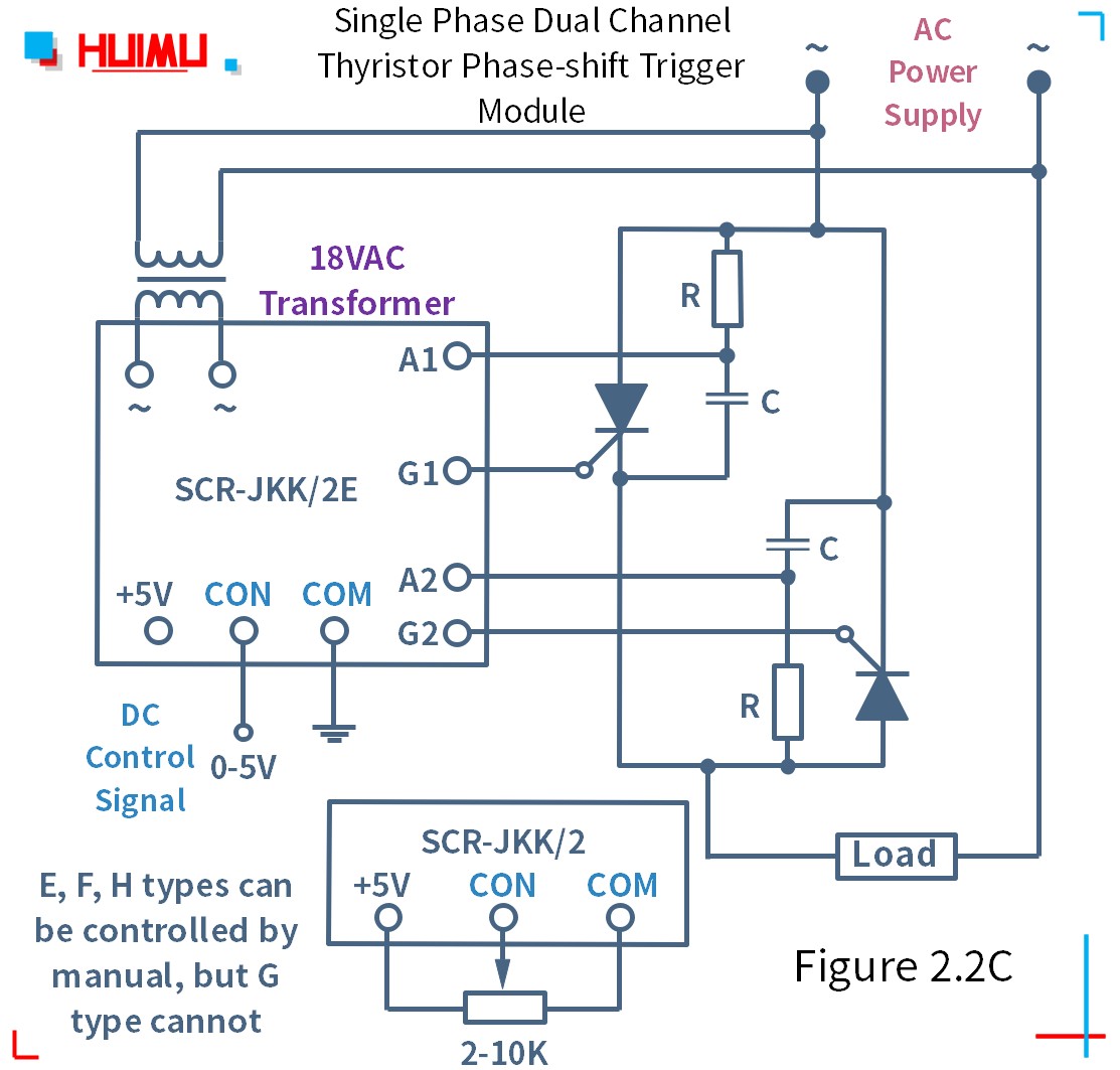 How to wire MGR mager 단상 듀얼 채널 사이리스터 위상 편이 트리거 모듈 (SCR-JKK/2)? More detail via www.@huimultd.com