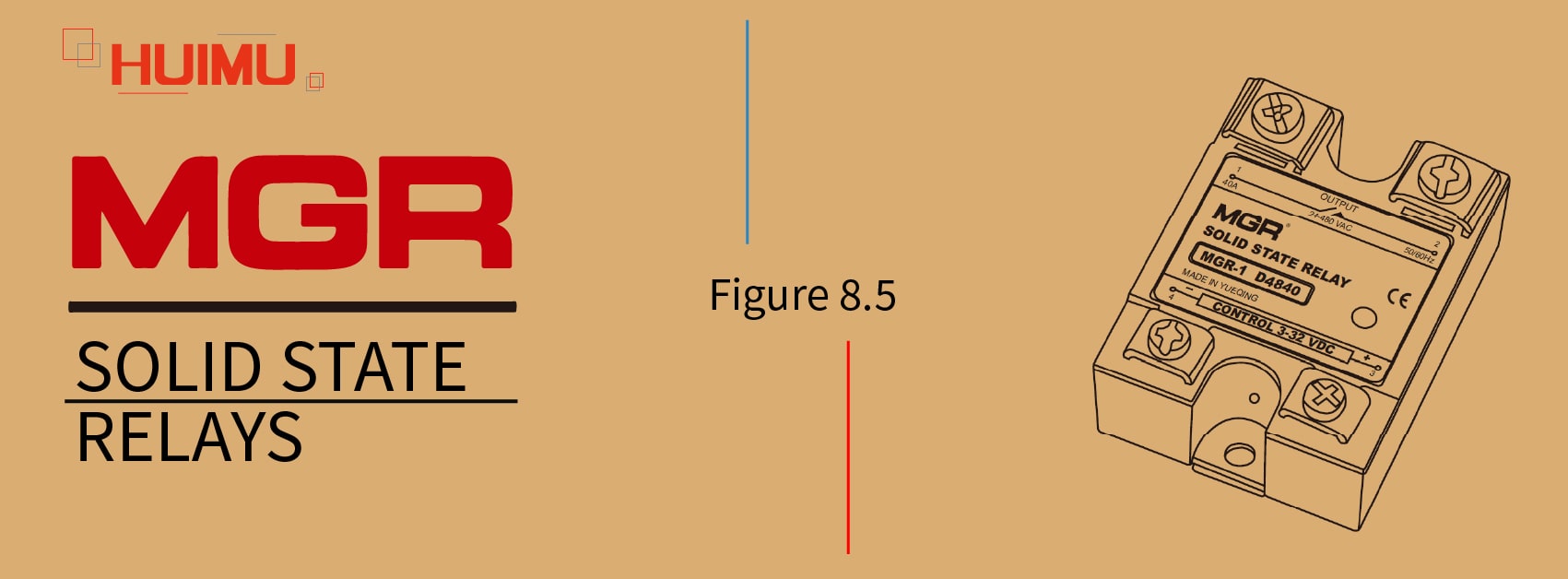 Mager, MGR, solid state relays - HUIMU Industrial