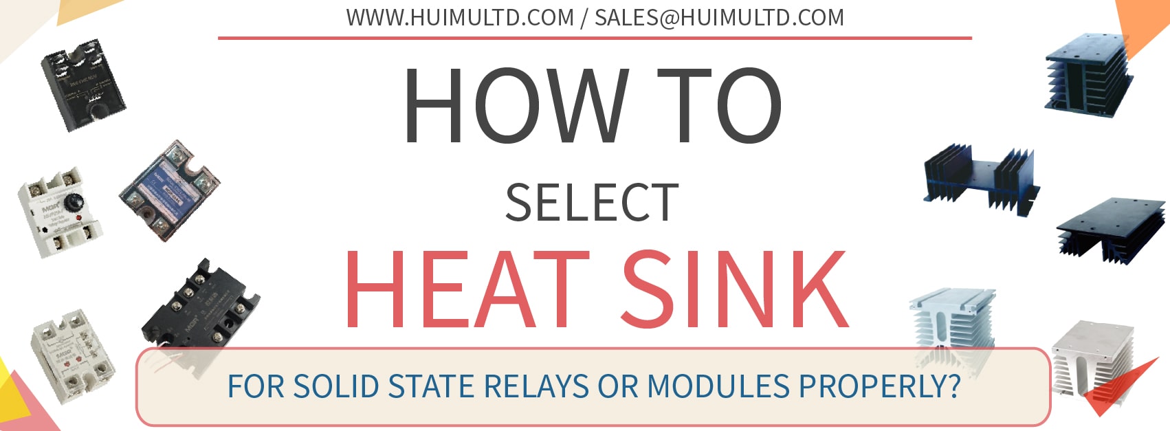 How to select the Heat Sink for SSRs and SSMs? banner