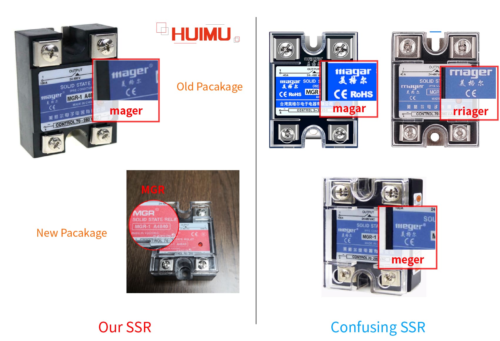 Our SSR vs Confusing SSR. More detail via www.@huimultd.com